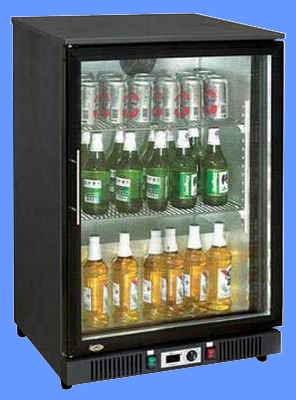 Single Swing Door Cooler (Chiller) - keep cool any kind of beverages: water, beer, sodas, juice, wine, milk and more...
