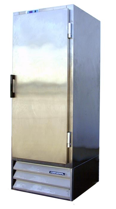 Glass-Door-Reach-In-Coolers---Freezers: Coldmatic RSW40SF 40 Cubic Ft. Solid Door Reach-In Freezer