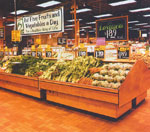 Supermarket-Cases: Coldmatic OMP8 8 Foot Mobile Refrigerated Produce Display Table