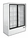 Glass-Door-Reach-In-Coolers---Freezers: Coldmatic RSL75GC 75 Sq. Ft. Sliding Glass Door Multi-Use Holding Cooler
