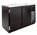 Glass-Door-Reach-In-Coolers---Freezers: Coldmatic GBB-3 Solid 3 Door Back Bar