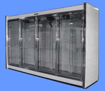 Remote Glass Door Reach-In Cooler & Freezer Line-Ups