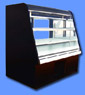 European Curved Glass Service Display Cases