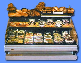 OMB Two Deck Bakery / Deli Case