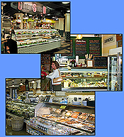 Commercial refrigeration equipment (reach-in and walk-in coolers and freezers, merchandisers, display cases) for delis and deli markets. Commercial refrigeration equipment (reach-in and walk-in coolers and freezers, merchandisers, display cases) for delis and deli markets.