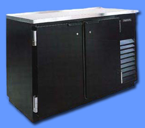 Solid Door Back Bar Cooler