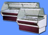 European Curved Glass Service Cases European Curved Glass Service Cases