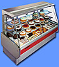 Slimline Modern Curved/Straight Glass Service Case Slimline Modern Curved/Straight Glass Service Case