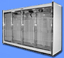 Remote 30 inch Glass Door Reach-In Freezer Line-Ups